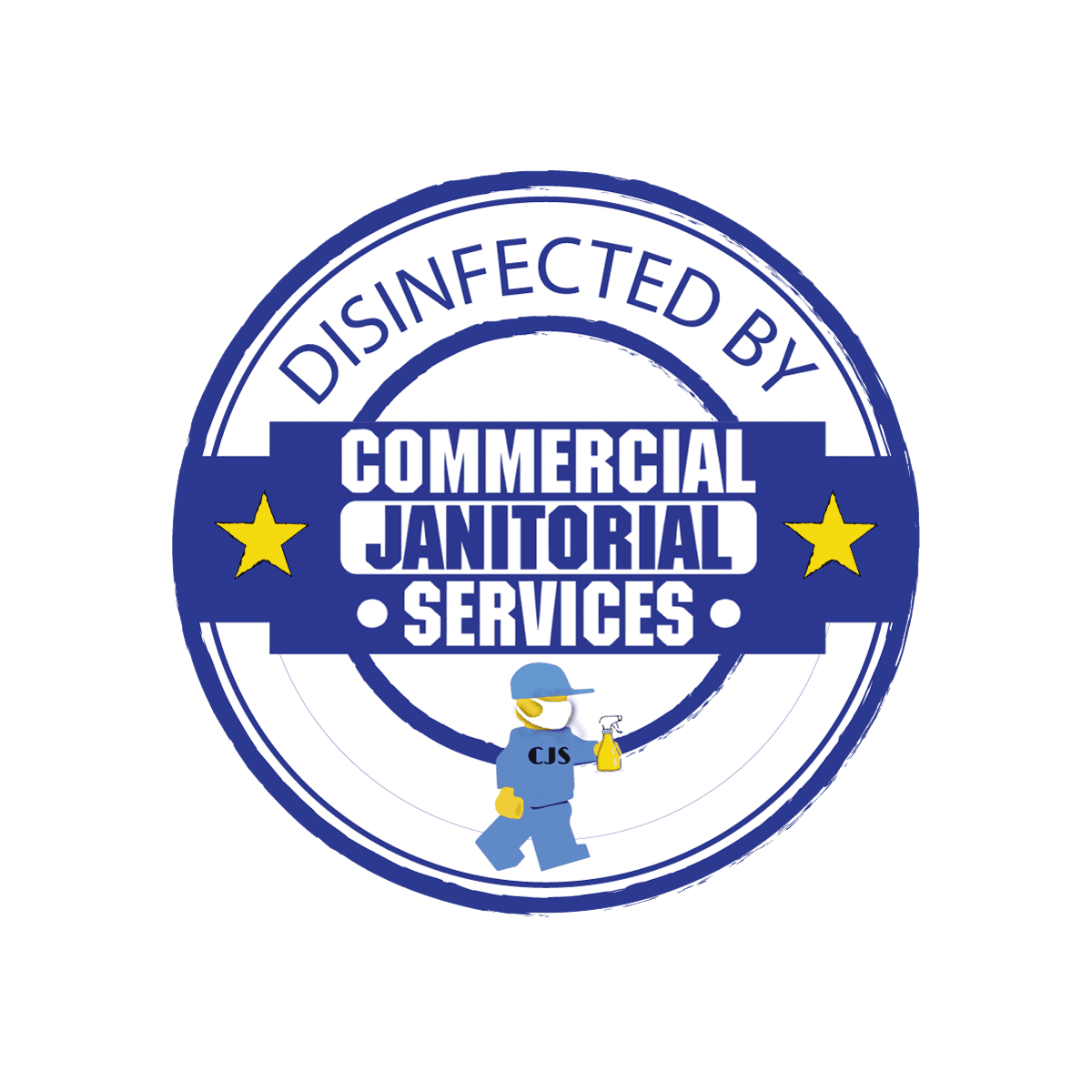 commercial janitorial disinfecting logo